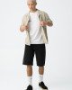 Шорты джинсовые super baggy черного цвета 