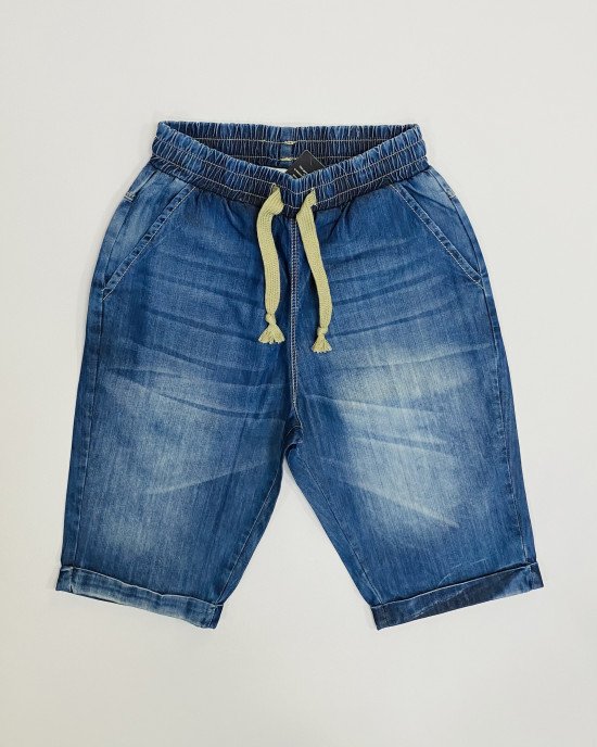 Шорты удлиненные цвета denim