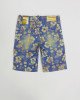 Шорты slim fit в цветочный принт