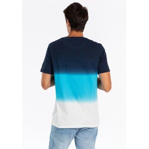 Футболка Regular Fit сине - голубого цвета 