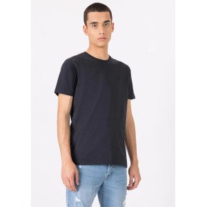 Футболка regular fit темно - синего цвета 
