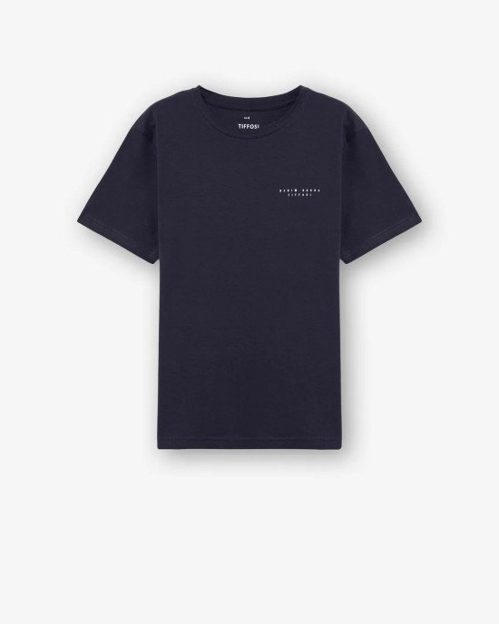 Футболка oversize с принтом на спине