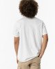 Футболка oversize белого цвета с текстовым принтом