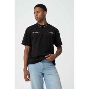 Футболка relaxed fit черного цвета 