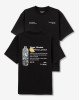 Футболка relaxed fit черного цвета 