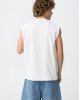 Майка oversize белого цвета Майка oversize белого цвета