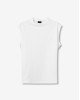 Майка oversize белого цвета Майка oversize белого цвета