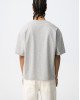 Футболка oversize серого цвета с вышивкой Футболка oversize серого цвета с вышивкой