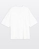 Футболка свободного кроя oversize белого цвета 