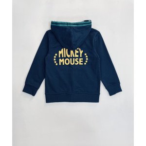 Толстовка синего цвета с принтом mickey mouse 