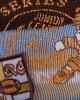 Шапка вязаная, трикотажная, в цветную полосу Шапка вязаная, трикотажная, в цветную полосу