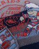 Шапка трикотажная, вязаная, с хлопковой подкладкой 
