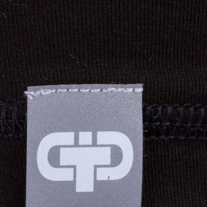Шапка двусторонняя серо - черного цвета 
